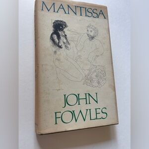 Vintage John Fowles  Mantissa Hardcover First Edition 1982 Book special Picssso